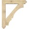 Ekena Millwork Balboa Arts and Crafts Rough Sawn Bracket w/ Offset Brace, Douglas Fir, 8"W x 42"D x 48"H BKT0806X42X48BOA03RDF - alternate 3